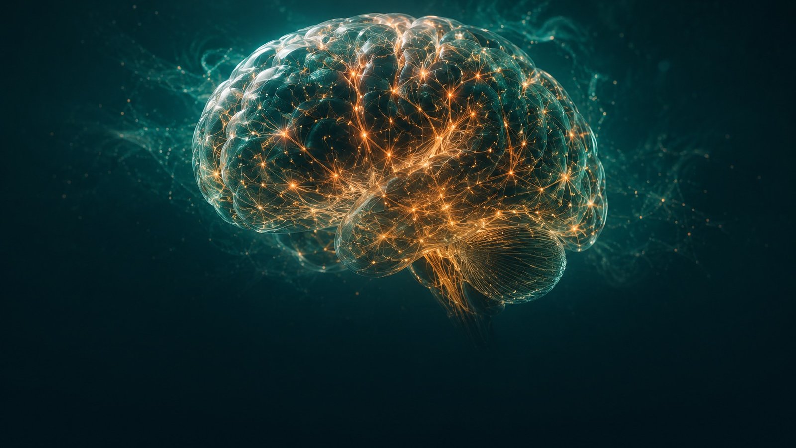 Illustration of the human brain representing brain health and neurosurgical education